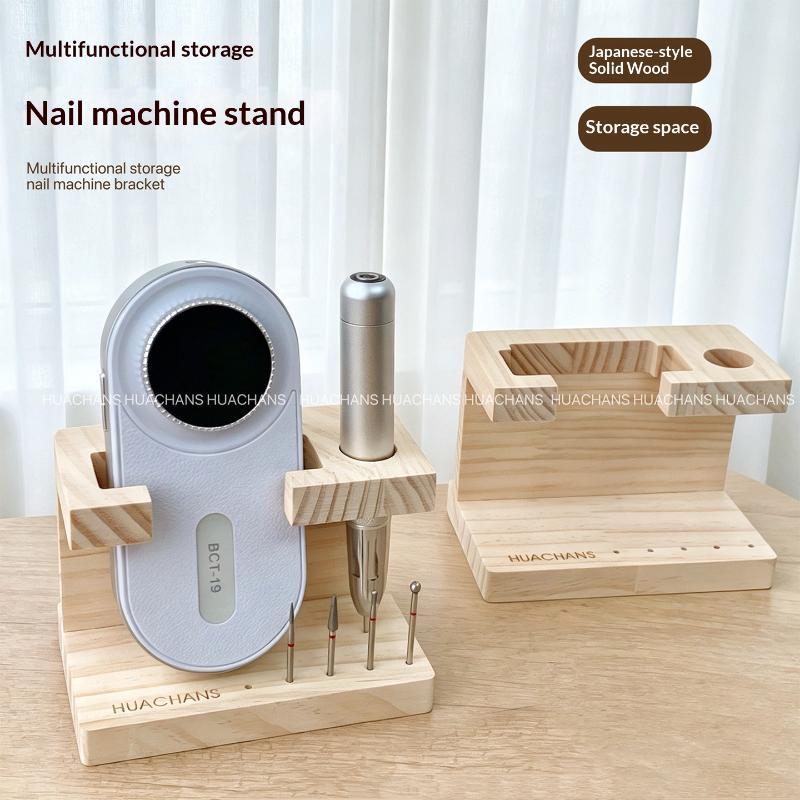 Nail Drill Machine - Rak Penyimpanan Mata Bor Kuku Kayu