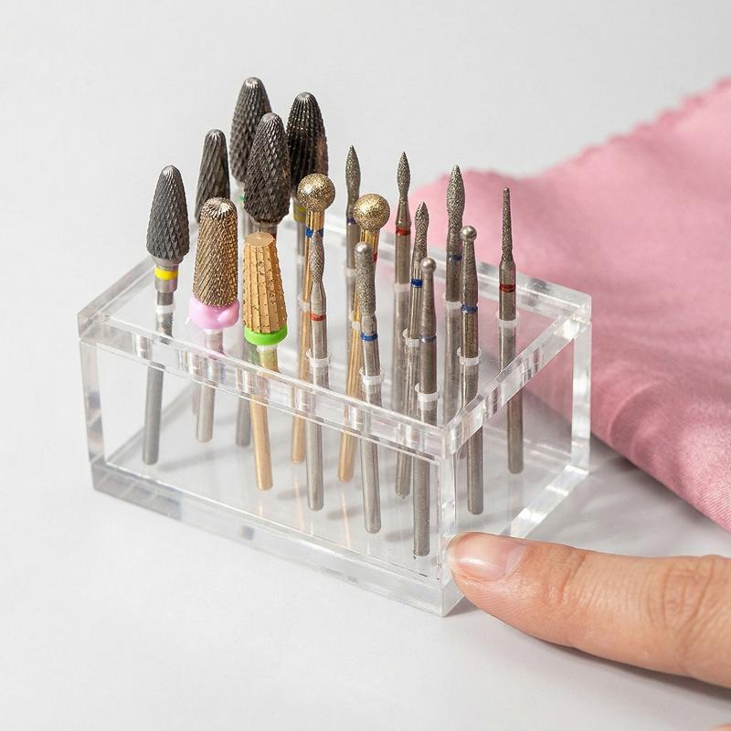 Nail Drill Machine - Tempat Penyimpanan Mata Bor Kuku Akrilik