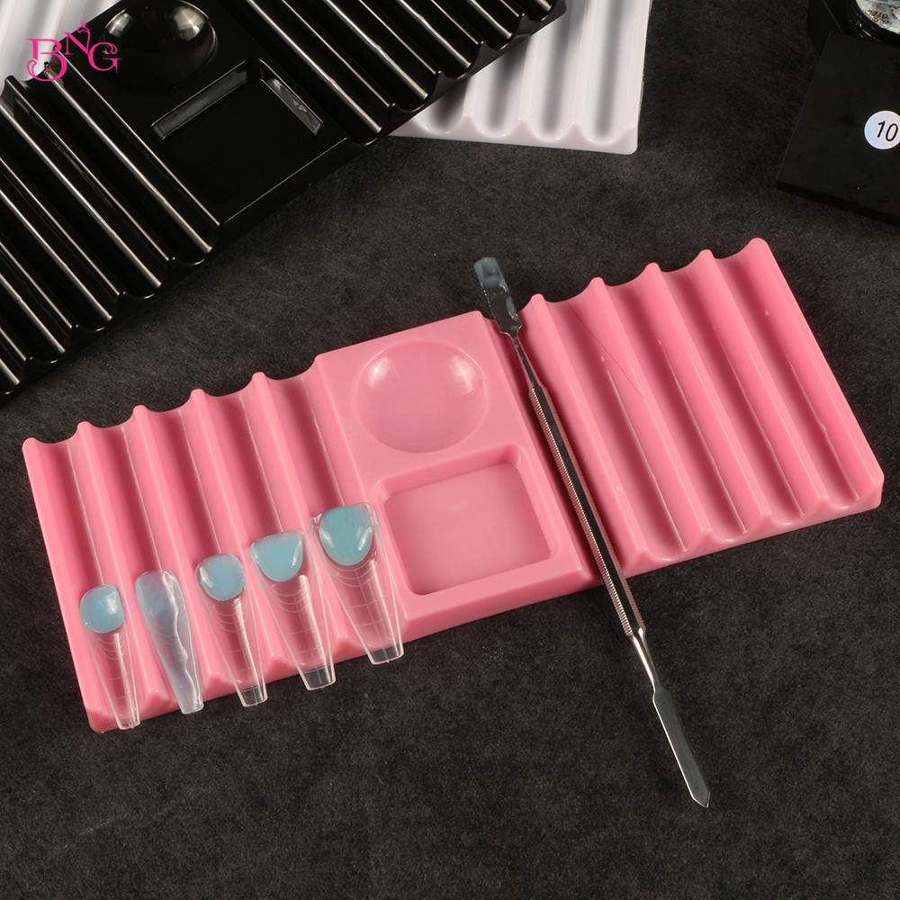 Nail Art Extension - Penyangga Pena Plastik BNG Dual Form