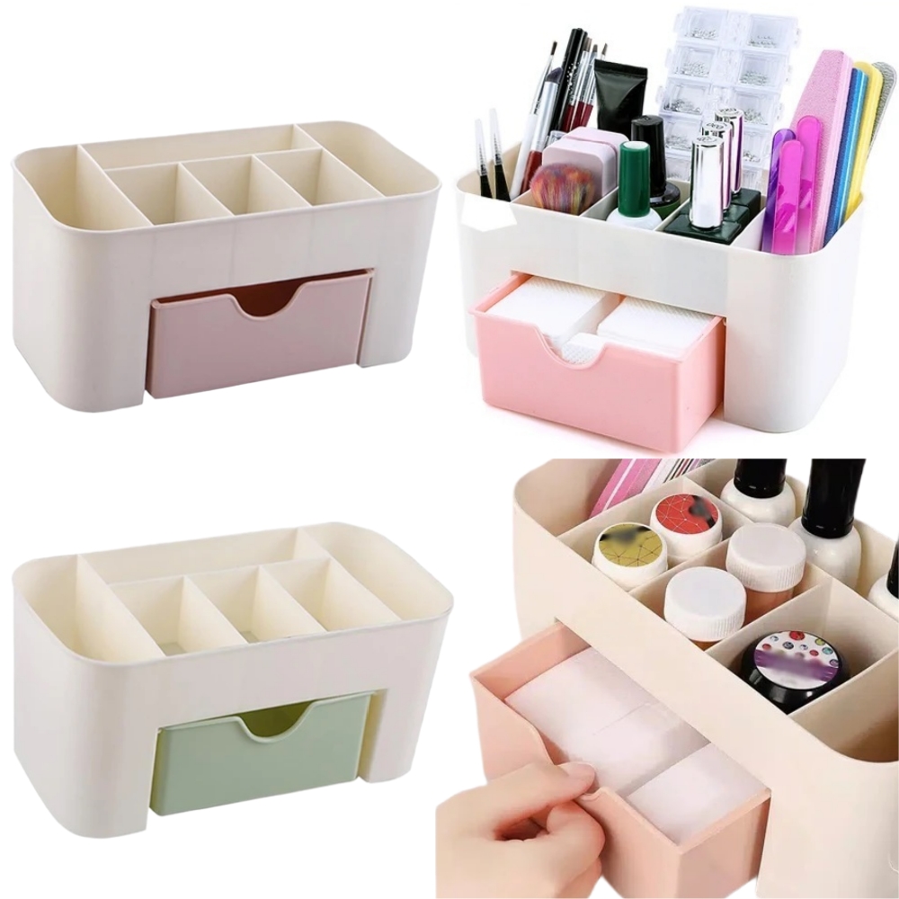 Nail Art Simple - Kotak penyimpan kosmetik, Laci seni kuku,