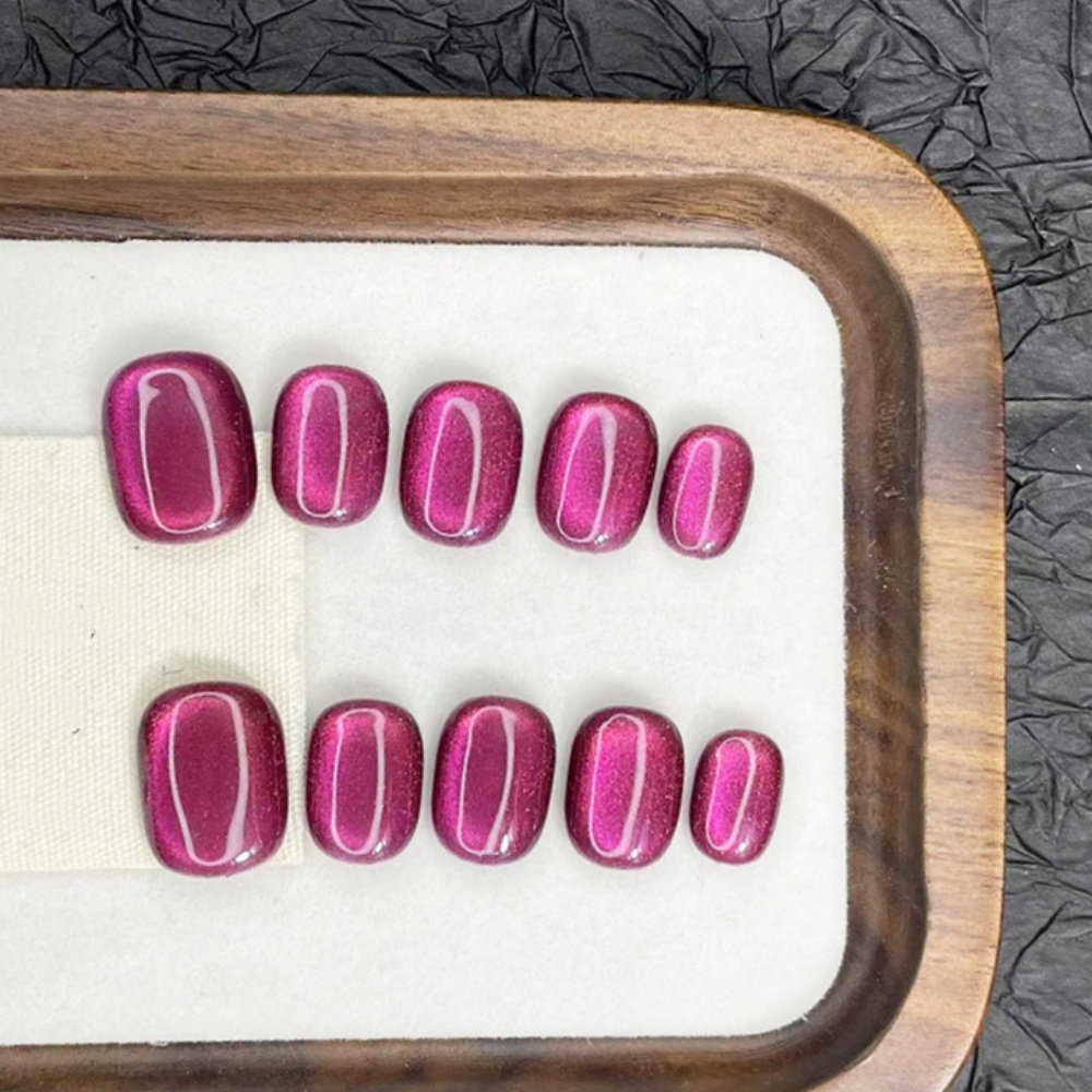 10 Buah Set Kuku Tekan Buatan  - Nail Art Simple ulasan dan harga