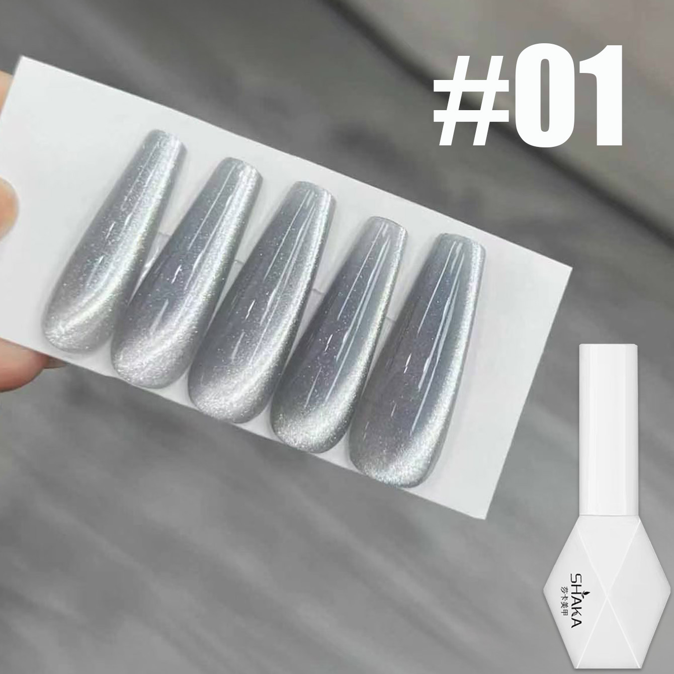 1 buah cat kuku gel SHAKA Ice  - Nail Art Ice Blue ulasan dan harga
