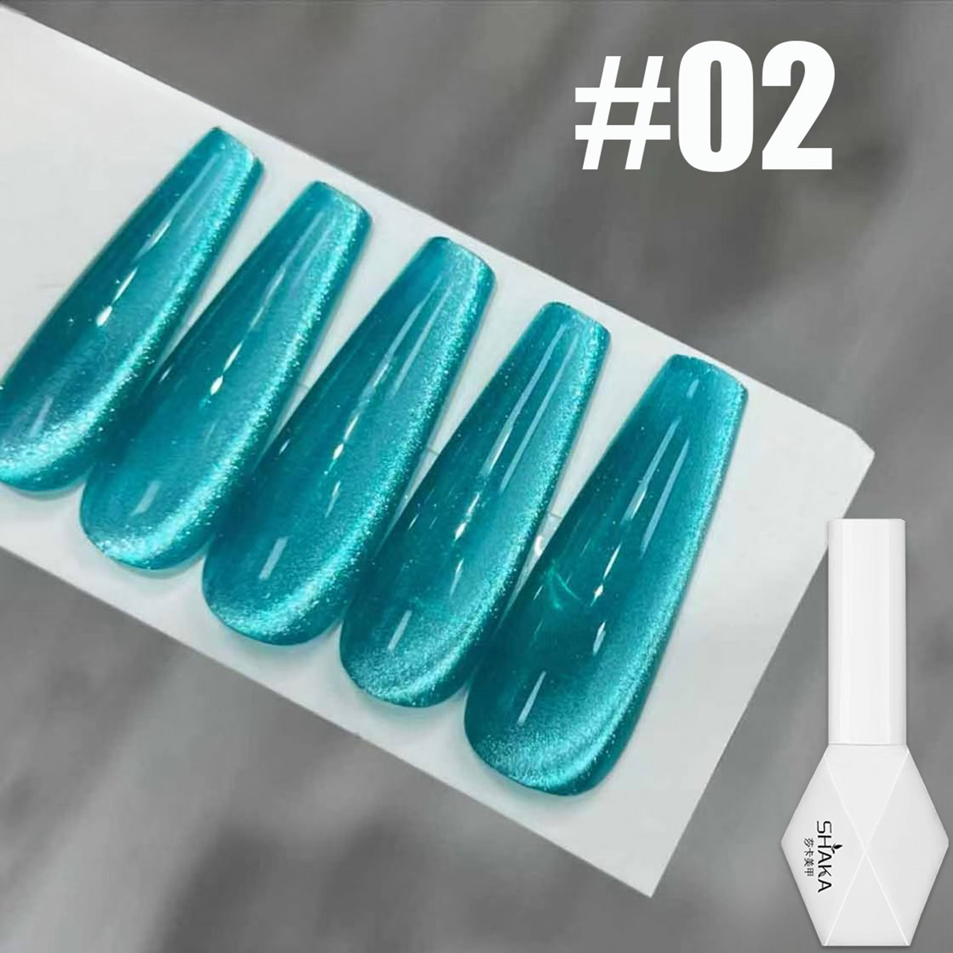 1 buah cat kuku gel SHAKA Ice  - Nail Art Ice Blue ulasan dan harga