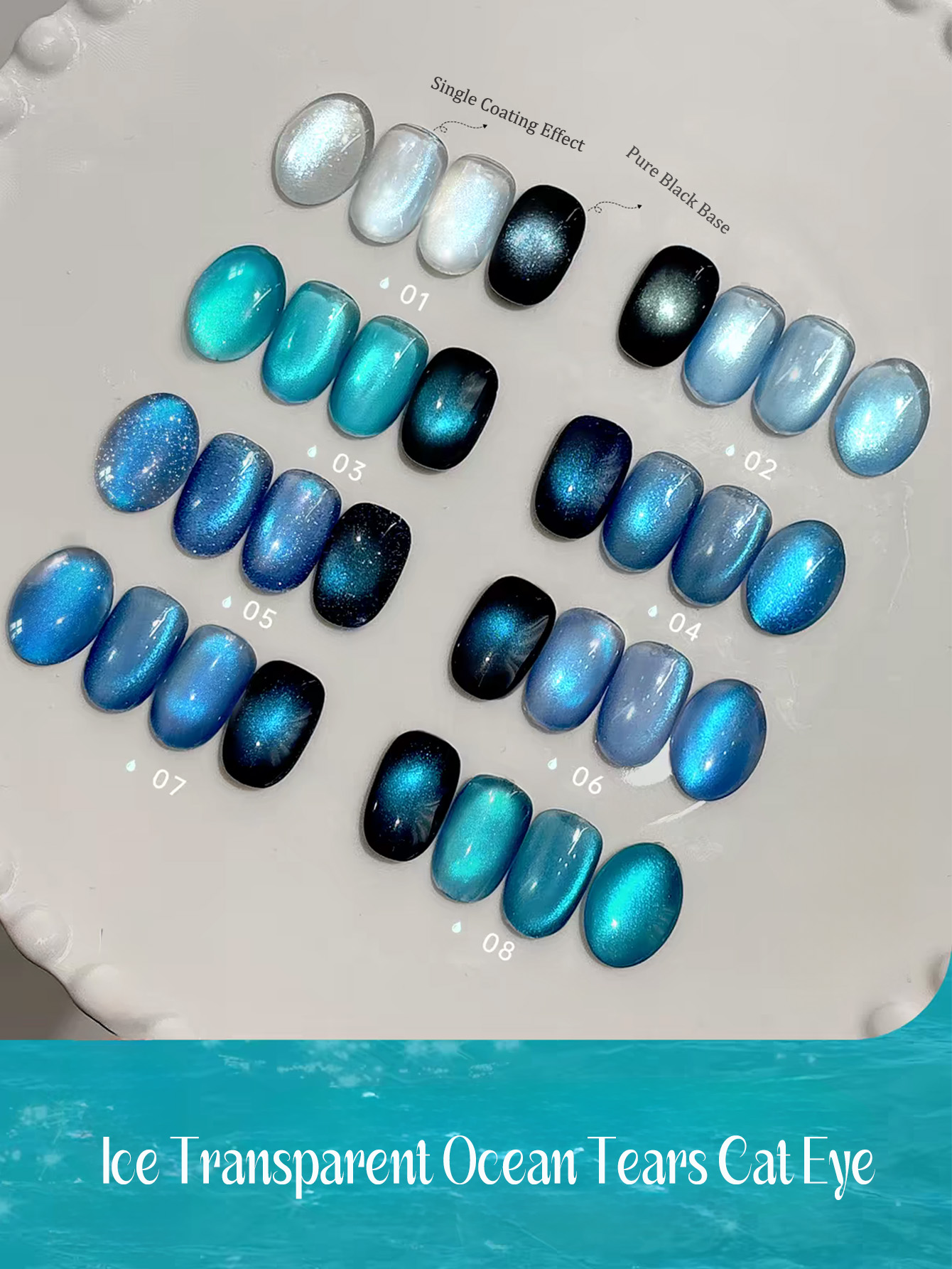 1 buah cat kuku gel SHAKA Ice  - Nail Art Ice Blue ulasan dan harga