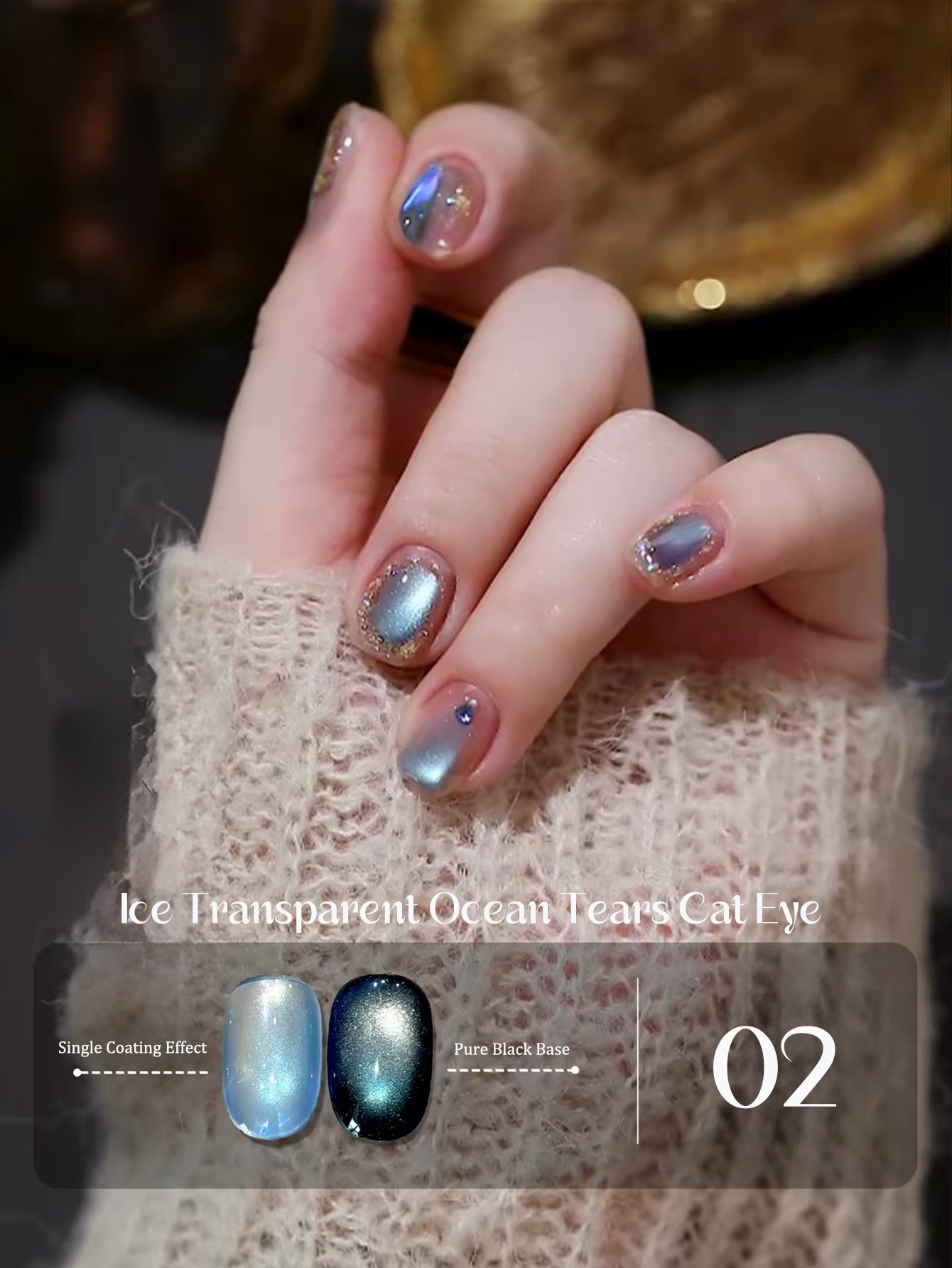 1 buah cat kuku gel SHAKA Ice  - Nail Art Ice Blue ulasan dan harga