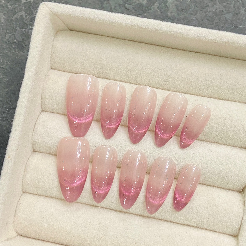 Almond buatan tangan Tekan pad - Nail Art Simple ulasan dan harga