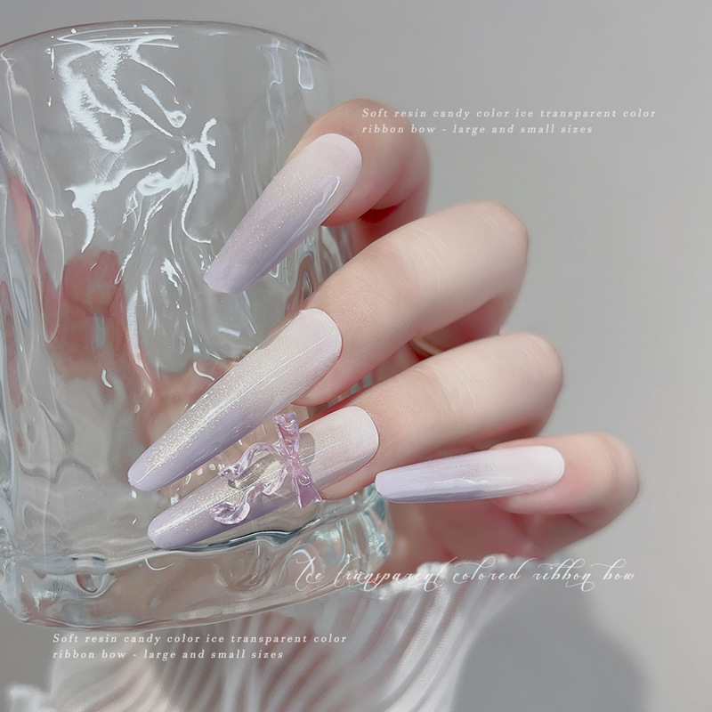 30 Buah Ornamen Manikur Dekora - Nail Art Pink Soft ulasan dan harga
