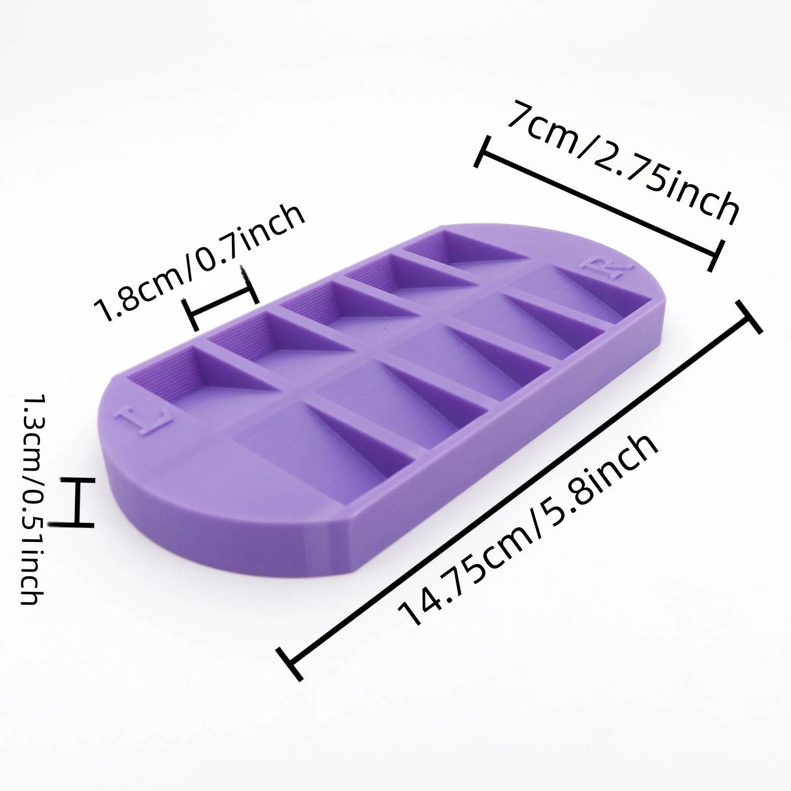 Baki Penyimpanan Tip Kuku 8-Gr - Nail Art Simple ulasan dan harga