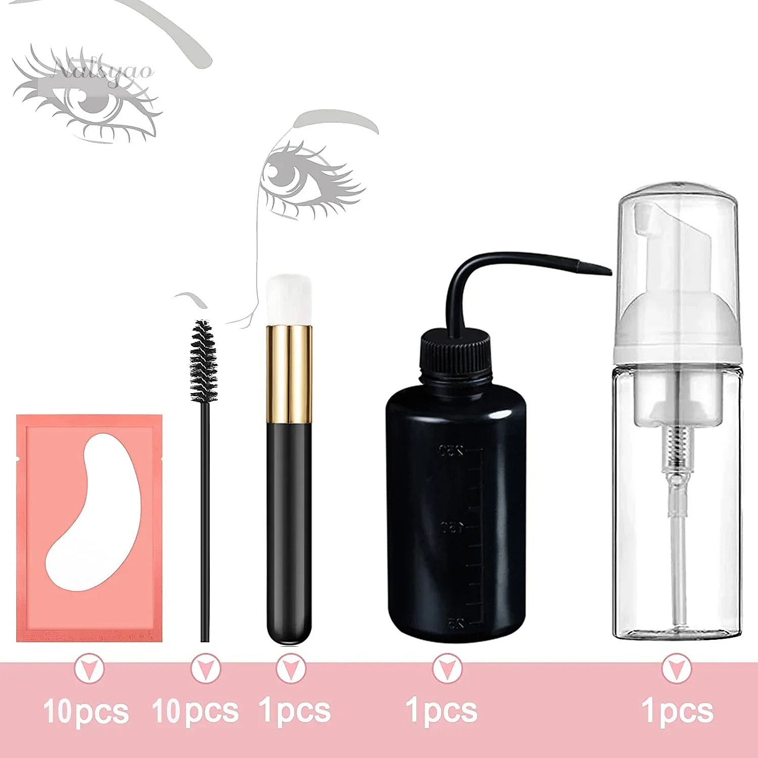 Kit Pembersih Ekstensi Bulu Ma - Nail Art Extension ulasan dan harga