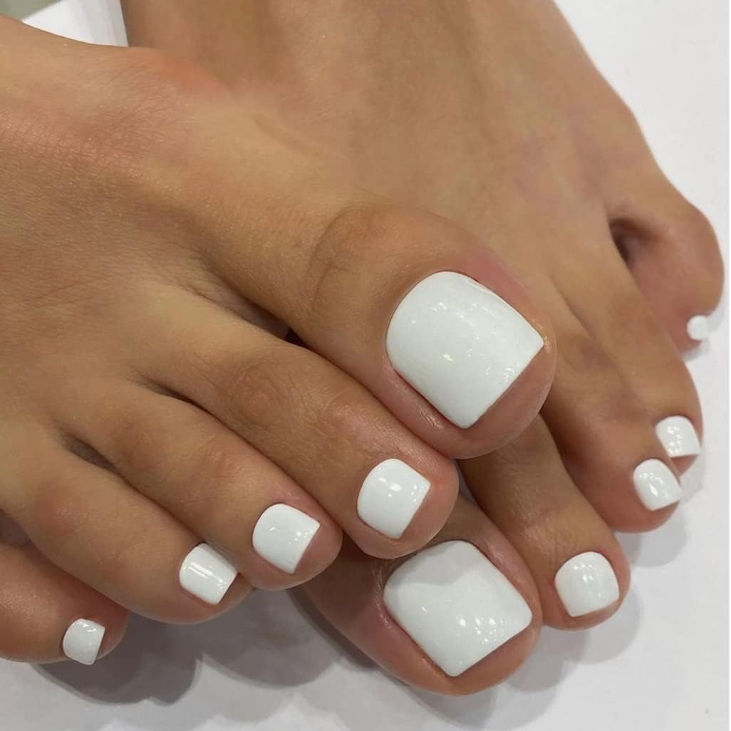 120 pcs Tip Kuku Kaki Palsu 12 - Nail Art Extension ulasan dan harga