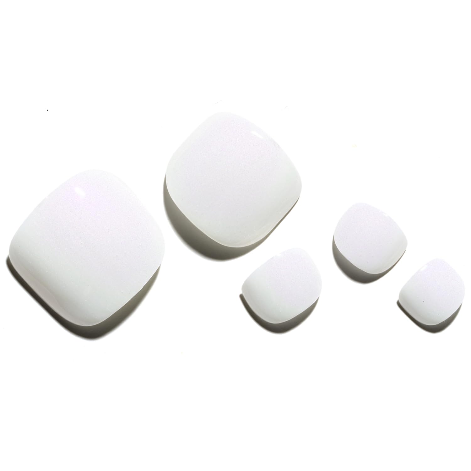 120 pcs Tip Kuku Kaki Palsu 12 - Nail Art Extension ulasan dan harga