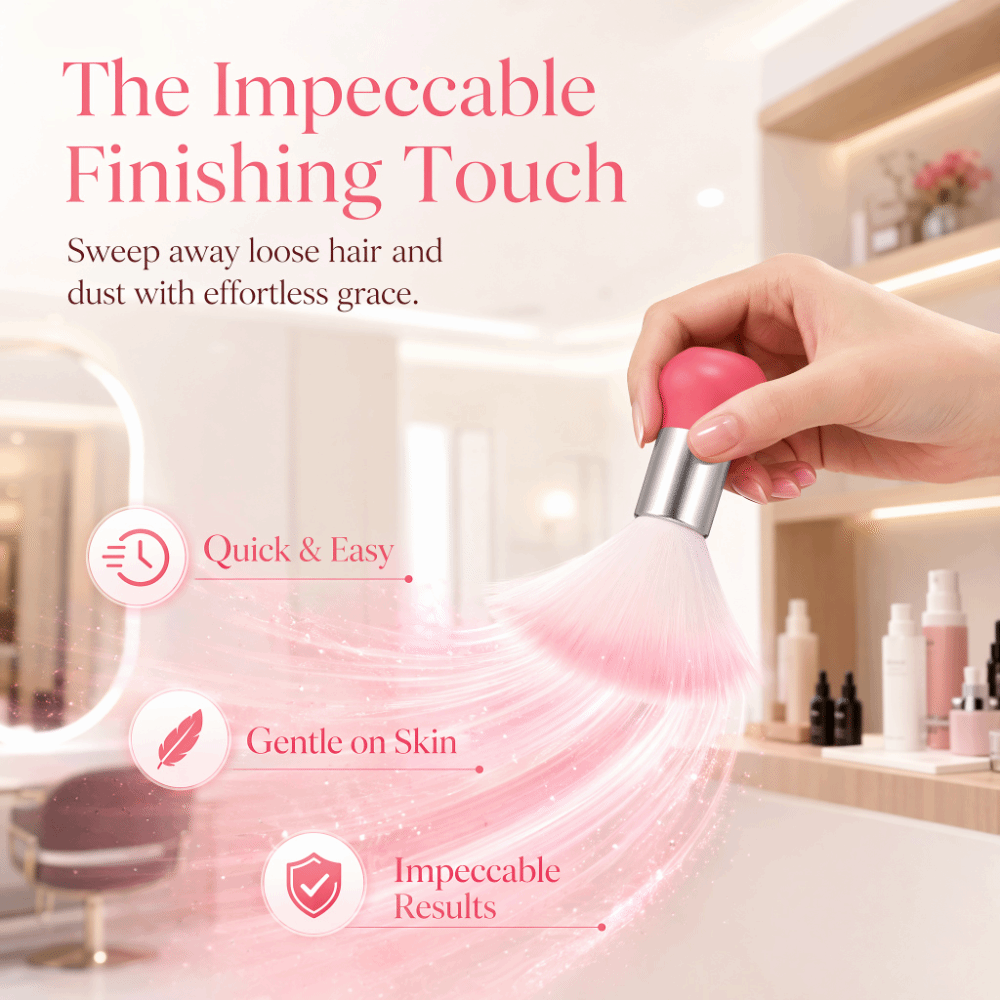 Sikat Pembersih Leher Lembut W - Nail Art Pink Soft ulasan dan harga
