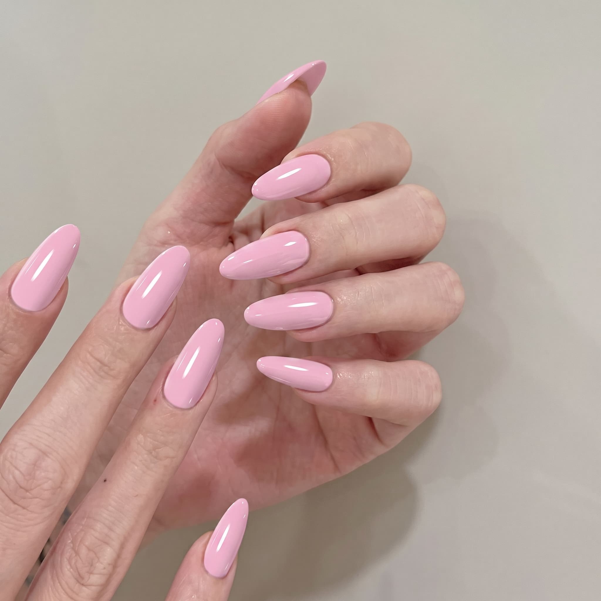 Set Cat Kuku Gel 2-Piece Gentl - Nail Art Pink Soft ulasan dan harga
