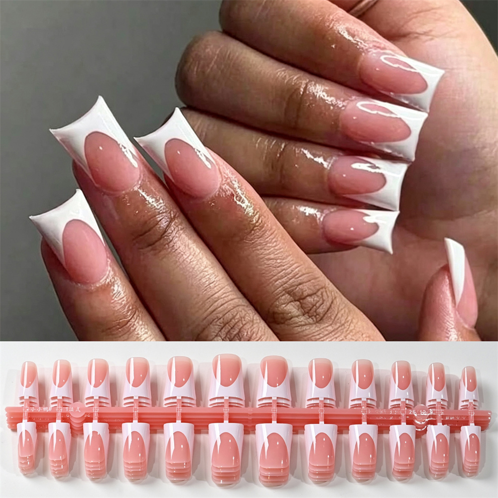 120Pcs Tip Kuku Gel Lembut Fle - Nail Art Pink Soft ulasan dan harga