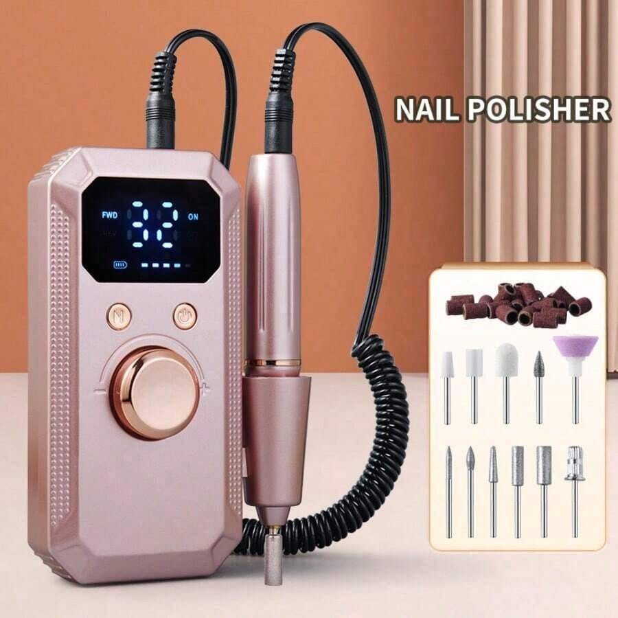 Bor Kuku Elektrik Isi Ulang 20 - Nail Drill Machine ulasan dan harga