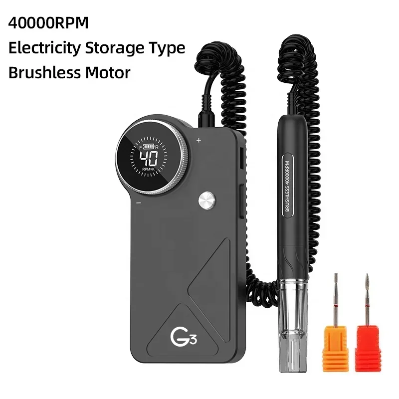 Mesin Bor Kuku Tanpa Kabel oxx - Nail Drill Machine ulasan dan harga