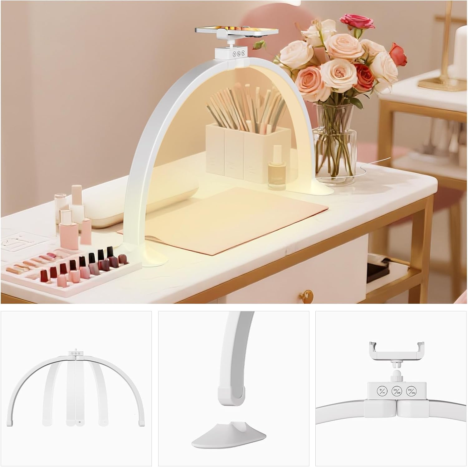 Lampu Meja Kerja LED Sederhana - Nail Art Simple ulasan dan harga