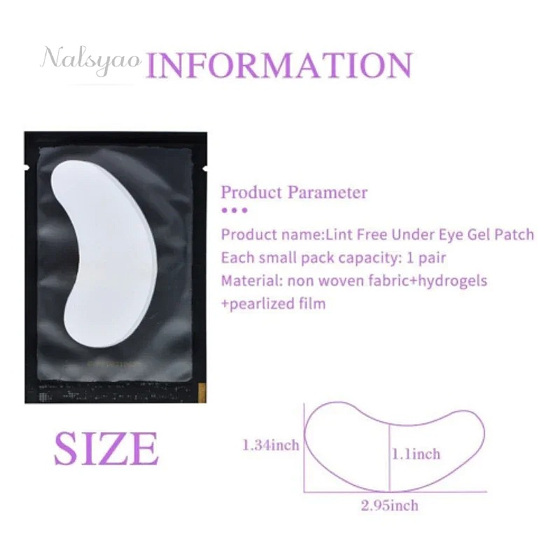 50 Pasang Bantalan Gel Bawah M - Nail Art Extension ulasan dan harga