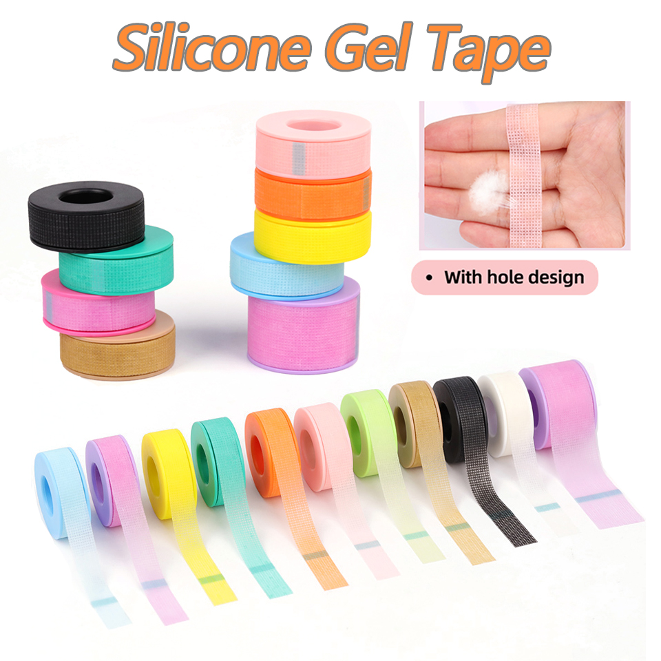 10 gulungan pita bulu mata Gel - Nail Art Extension ulasan dan harga